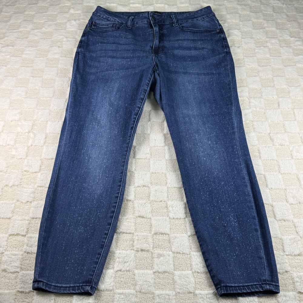 Womens Blue Denim Jeans Relaxed Fit Casual Pants Stylish Everyday Wear‎